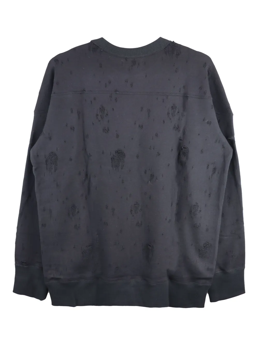 Yohji Yamamoto cotton sweatshirt - Zwart