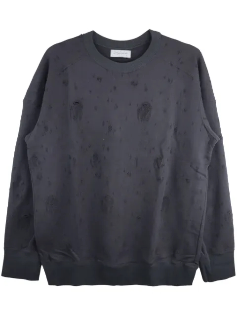 Yohji Yamamoto sudadera estampada