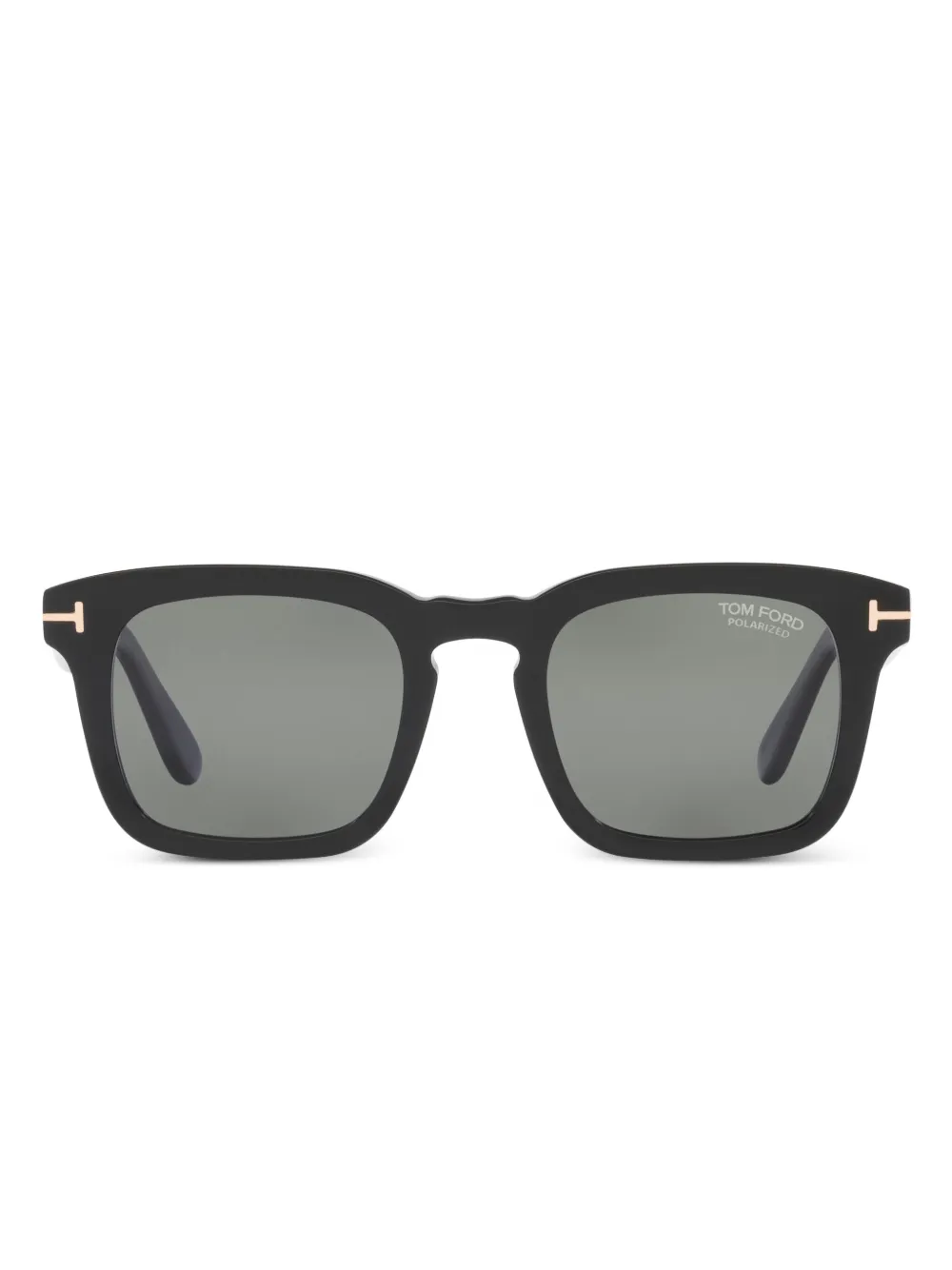 TOM FORD Eyewear TR001097 スクエアフレーム サングラス - ブラック TOM FORD Eyewear TR001097 スクエアフレーム サングラス - ブラック
