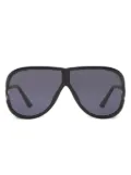 TOM FORD Eyewear TR001938 pilot-frame sunglasses - Black