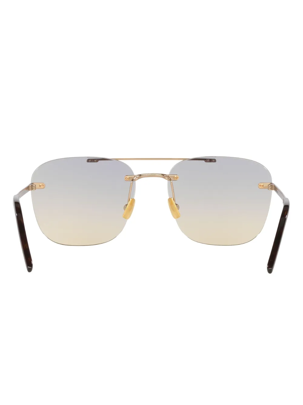 Saint Laurent 309 Sunglasses In Gold