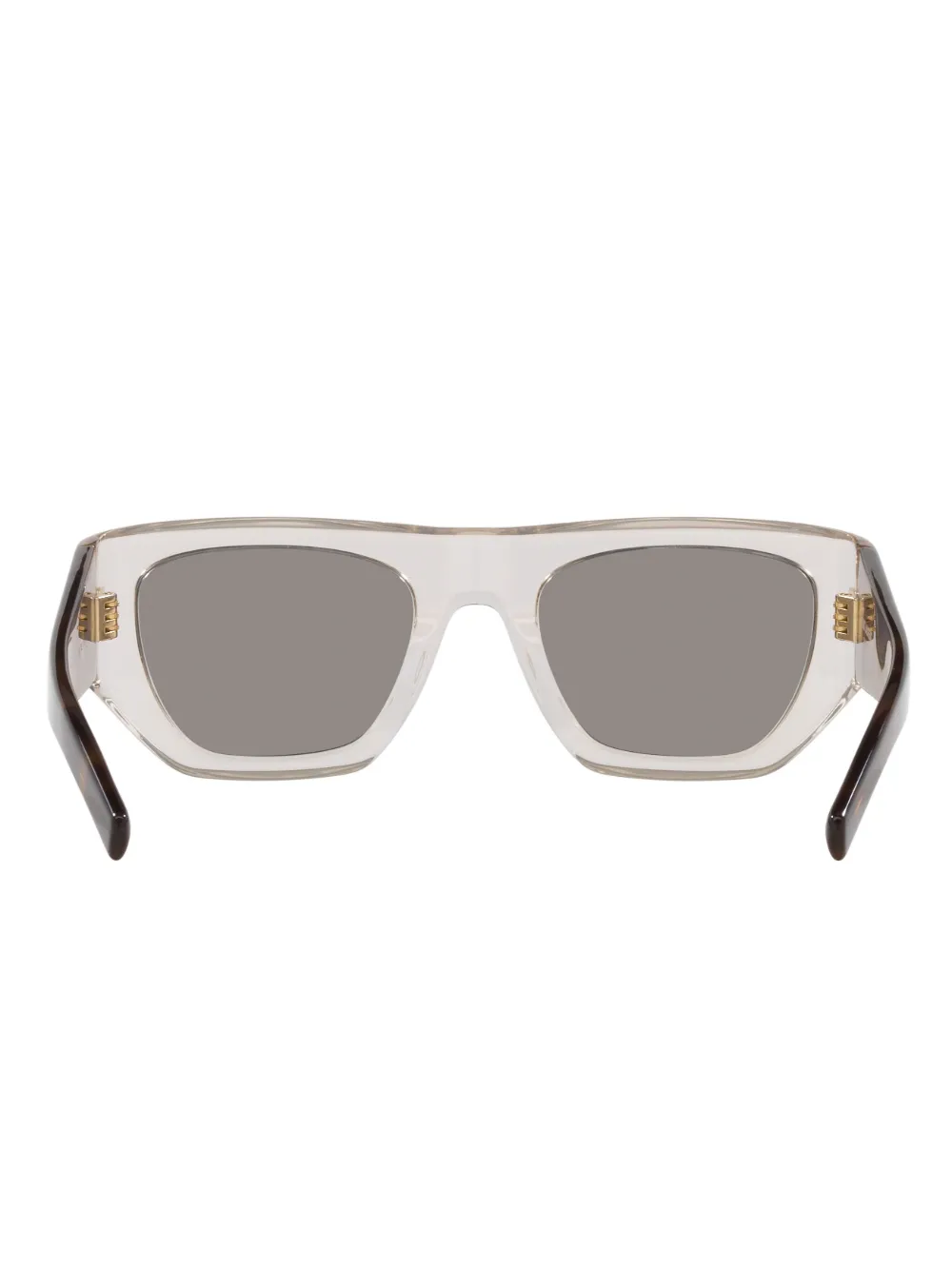 Shop Saint Laurent Sl 740 Sunglasses In White