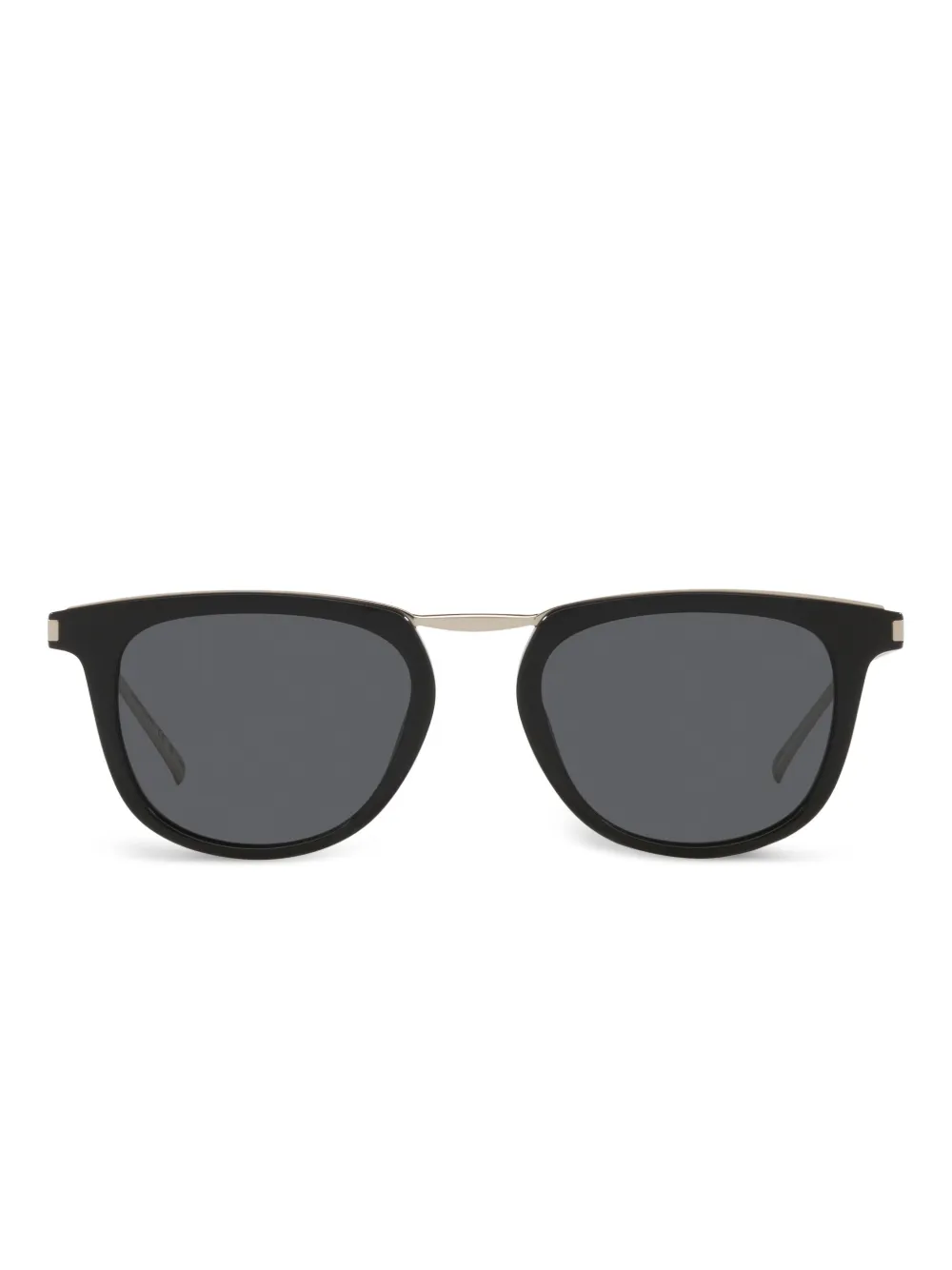 Shop Saint Laurent 753 Sunglasses In Black