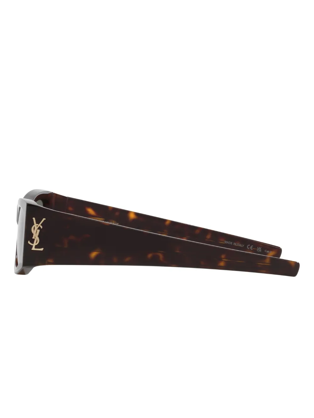 Shop Saint Laurent Sl M140 Sunglasses In Brown
