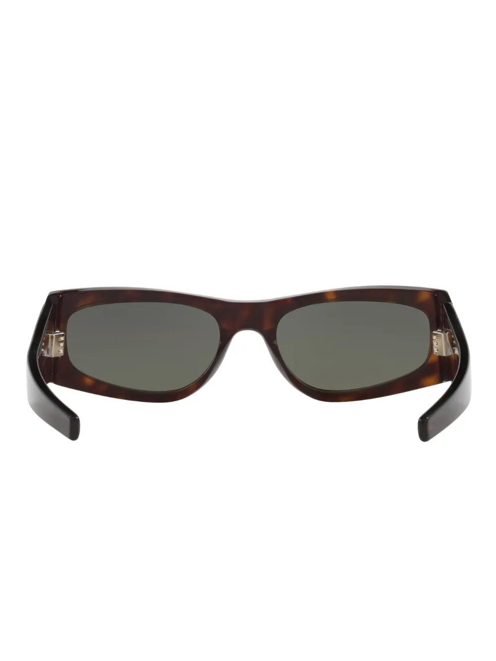 Shop Saint Laurent Sl M140 Sunglasses In Brown