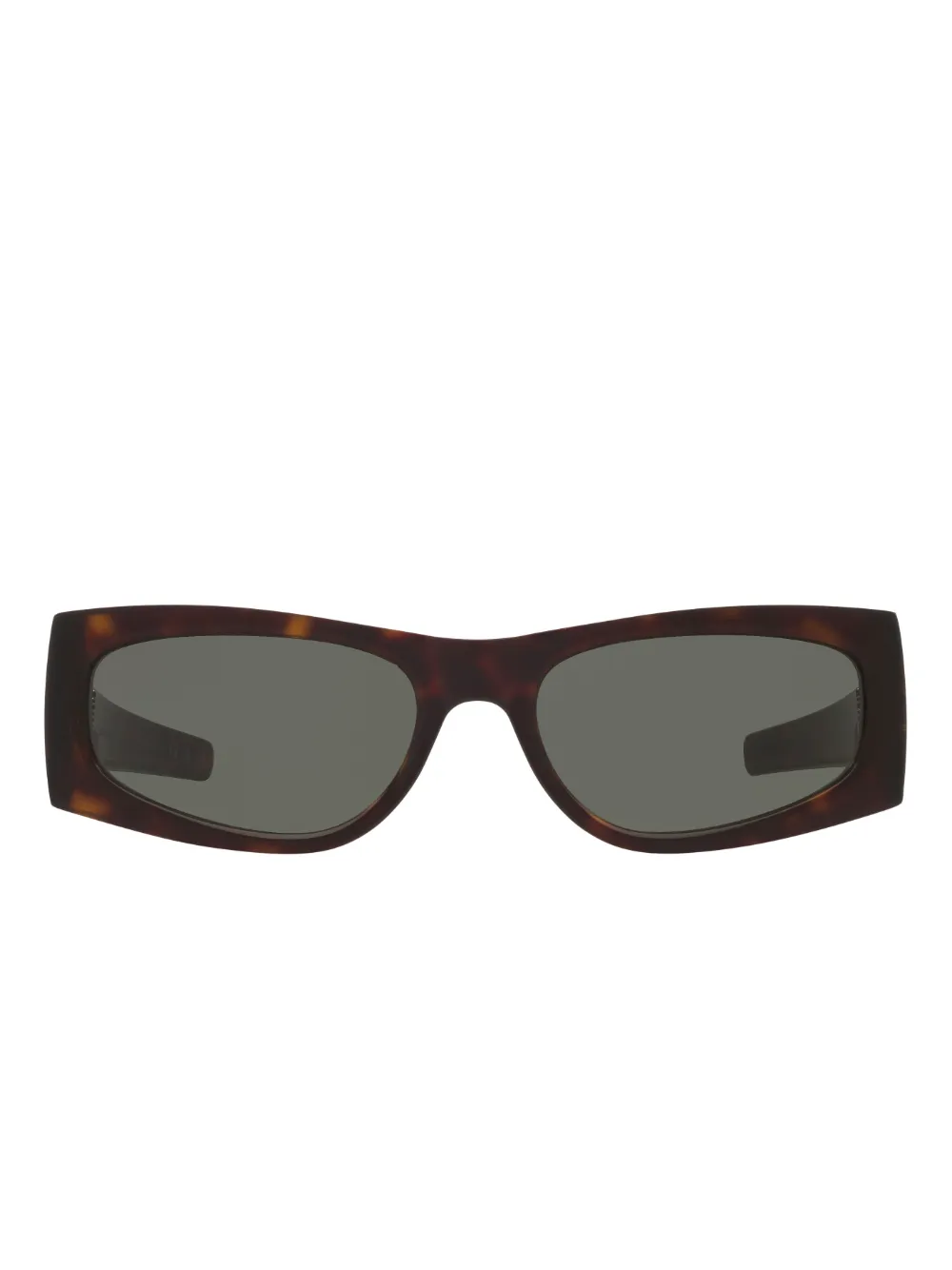 Shop Saint Laurent Sl M140 Sunglasses In Brown
