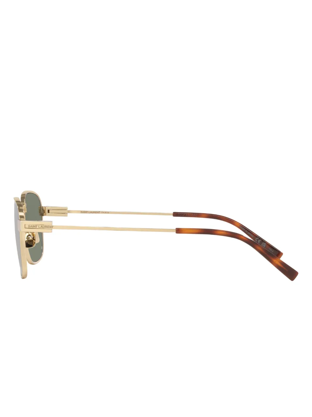Saint Laurent Sl 741 Sunglasses In Gold