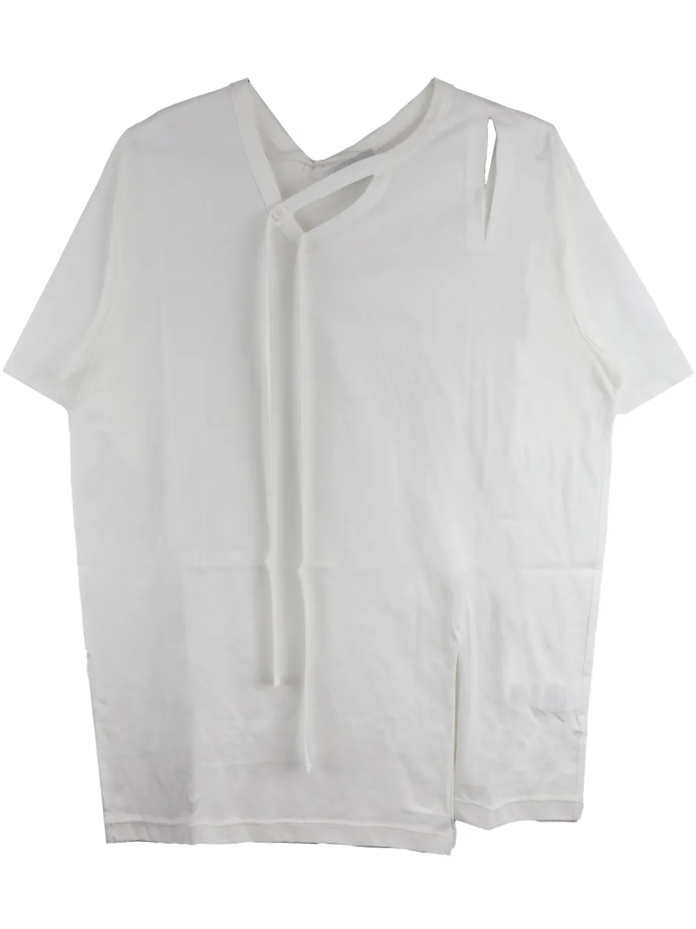 Yohji Yamamoto t-shirt en jersey - Blanc