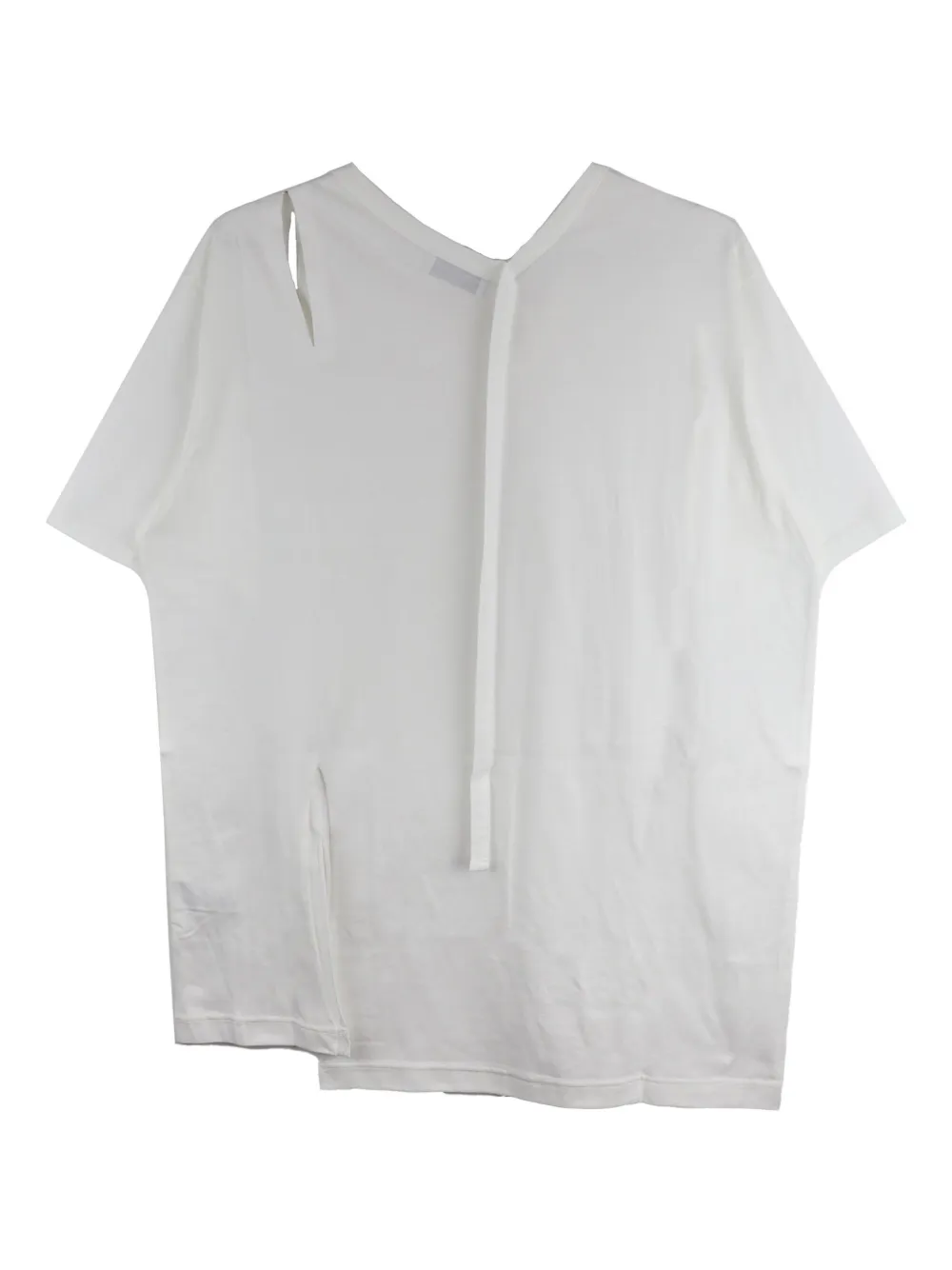 Yohji Yamamoto jersey T-shirt - Wit