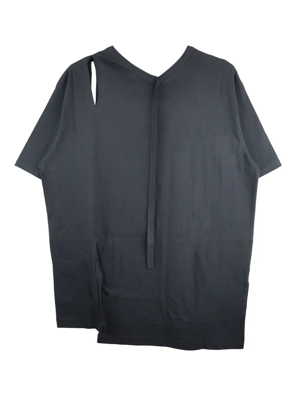 Yohji Yamamoto Jersey T-shirt - Zwart