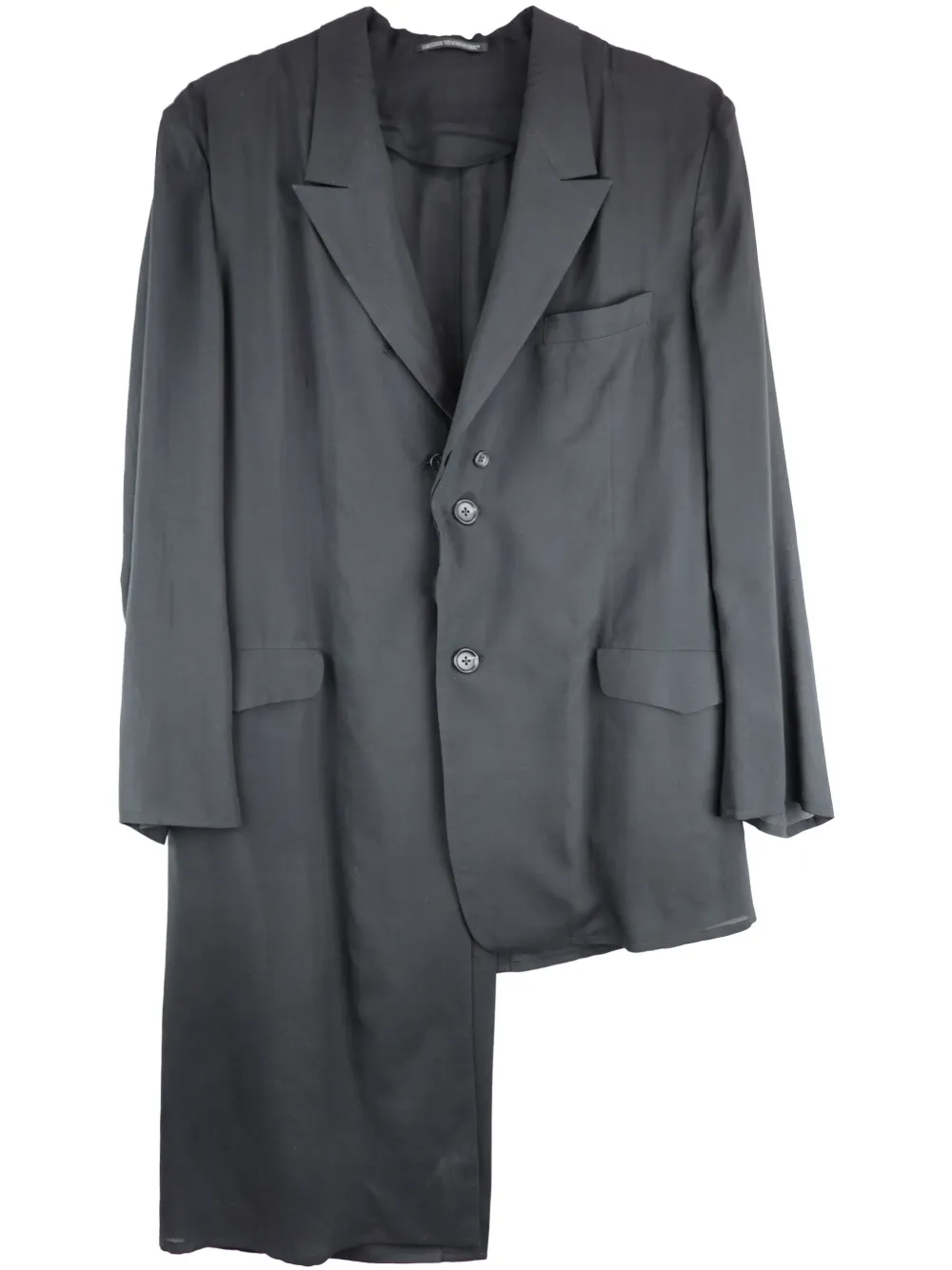 Yohji Yamamoto veste Einreise Sakko - Noir