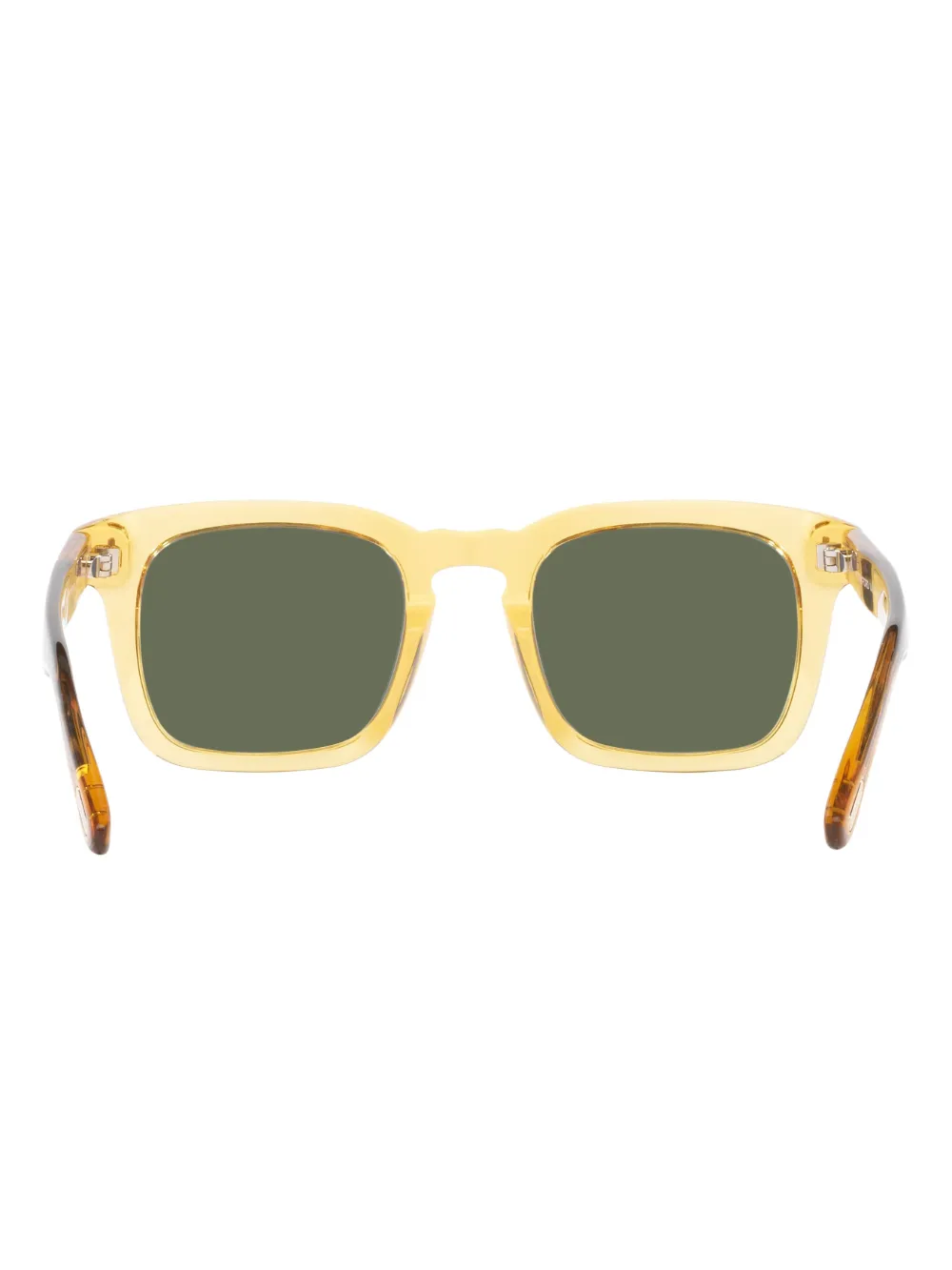 TOM FORD Eyewear TR001097 zonnebril met vierkant montuur Geel