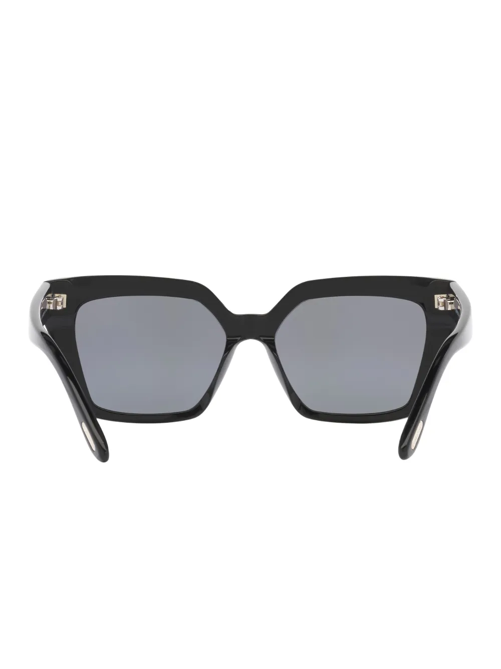 TOM FORD Eyewear Zonnebril met oversized montuur Zwart