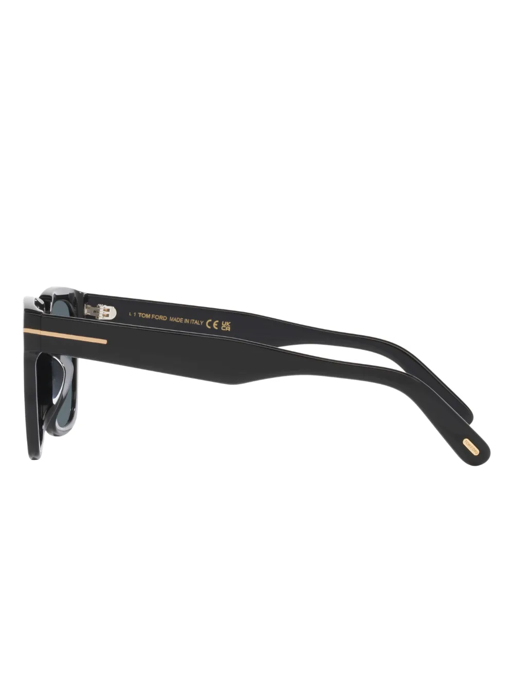 Tom Ford Square-frame Sunglasses In Black