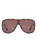 TOM FORD Eyewear TR001938 pilot-frame sunglasses - Green