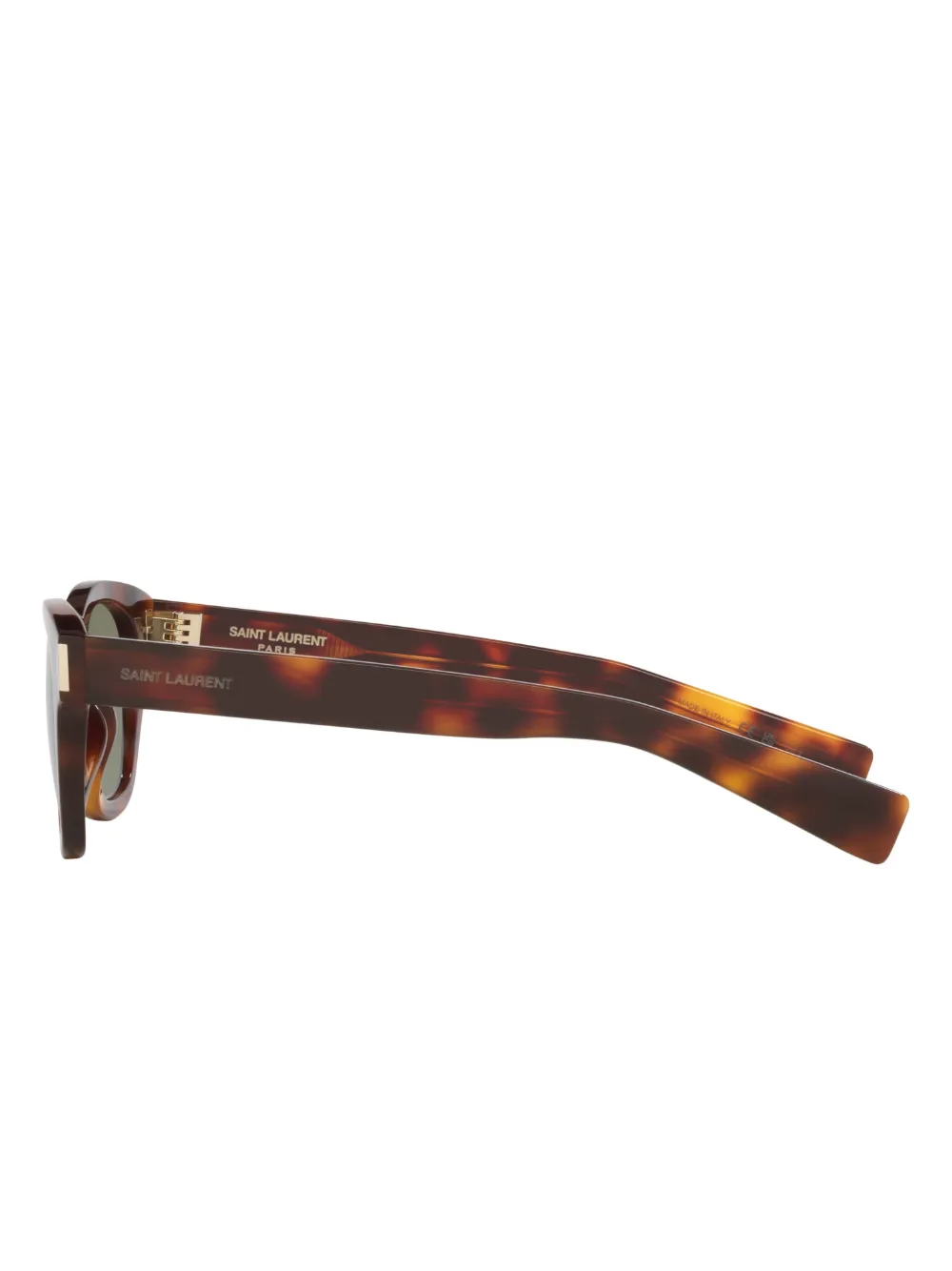 Saint Laurent 746 Sunglasses In Green