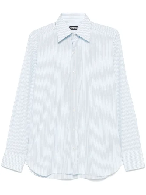 TOM FORD camisa con rayas estampadas