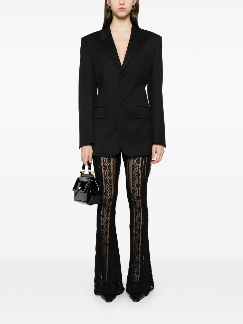 Filippa K Tailored Hourglass Blazer - 1433 BLACK