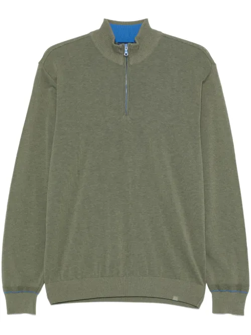 Paul & Shark pull en coton - Vert - Paul & Shark - Modalova