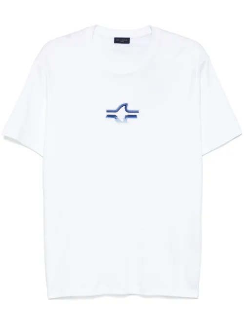 T-shirt à motif brodé - Paul & Shark - Modalova