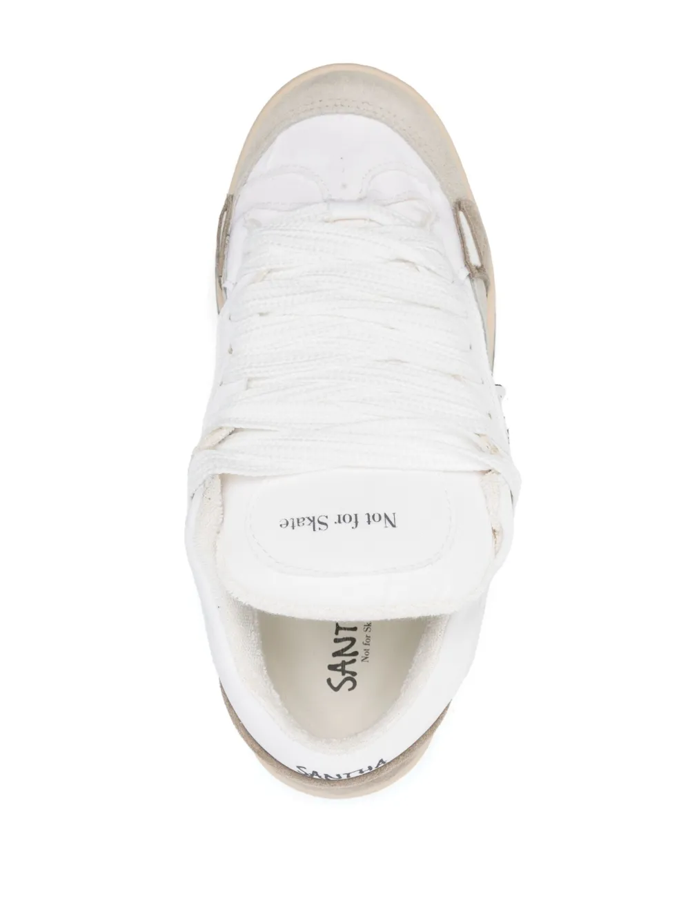 Paura x Santha colour-block sneakers White