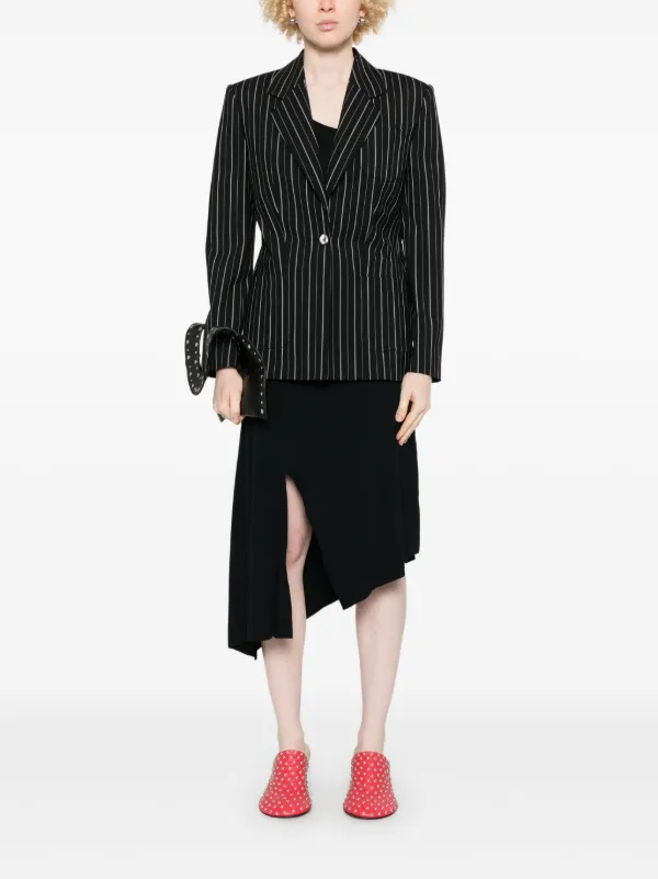 Vivienne Westwood Striped Blazer | Black | FARFETCH