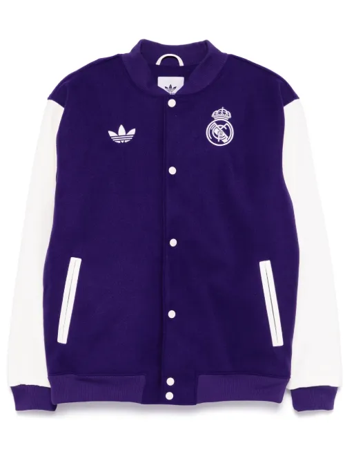Veste bomber à broderies Trefoil - adidas - Modalova