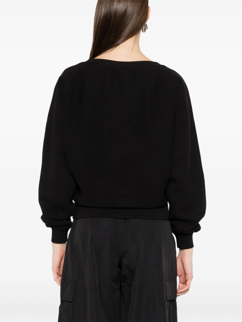 Kenzo Sweater met print Zwart