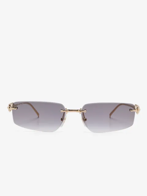 Cartier Eyewear rimless sunglasses