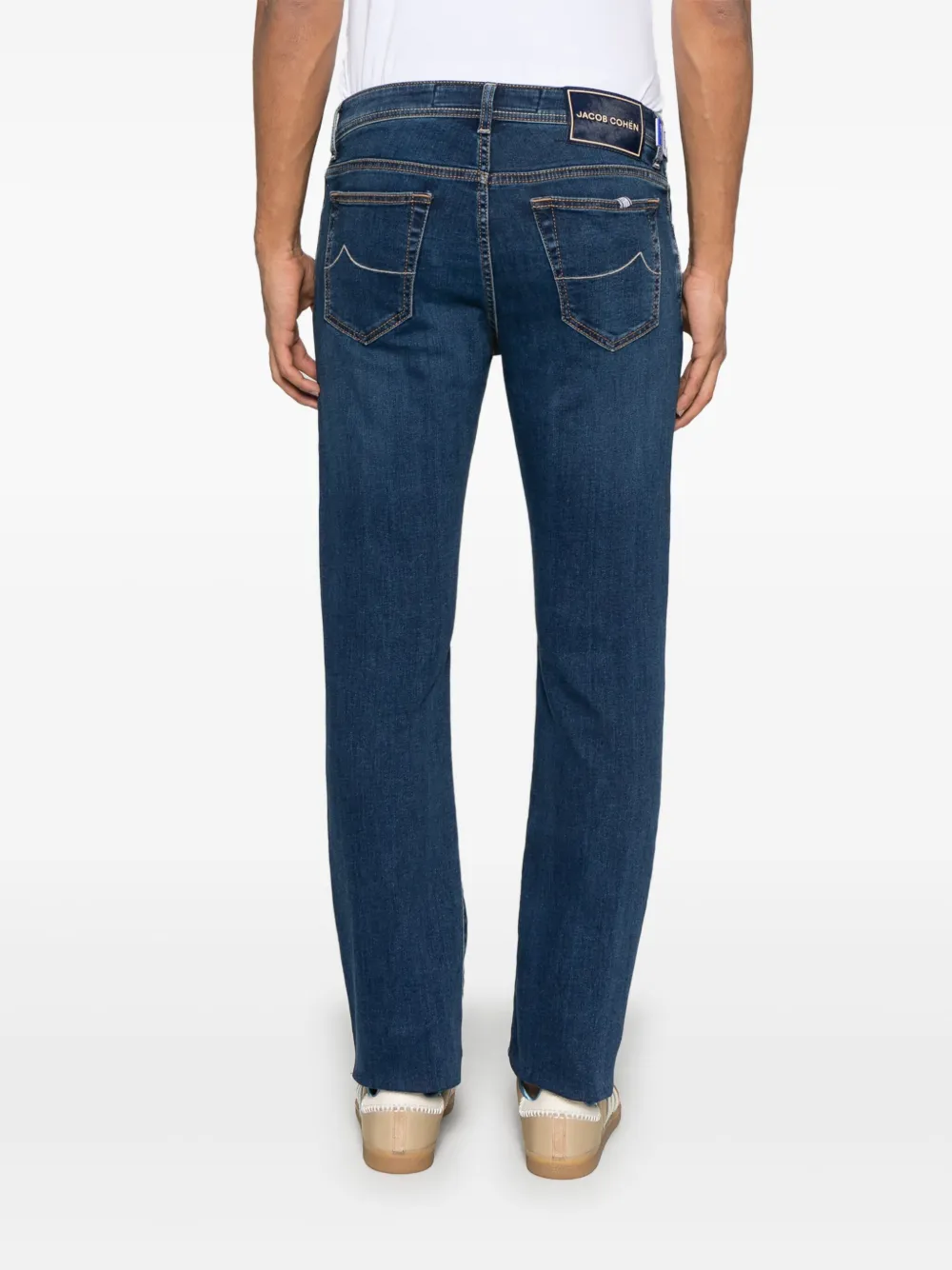 Jacob Cohën Bard Fast broek Blauw