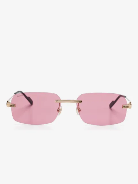 Cartier Eyewear rectangle-frame sunglasses