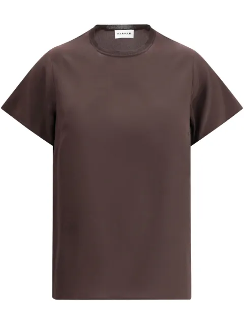 P.A.R.O.S.H. playera con cuello redondo