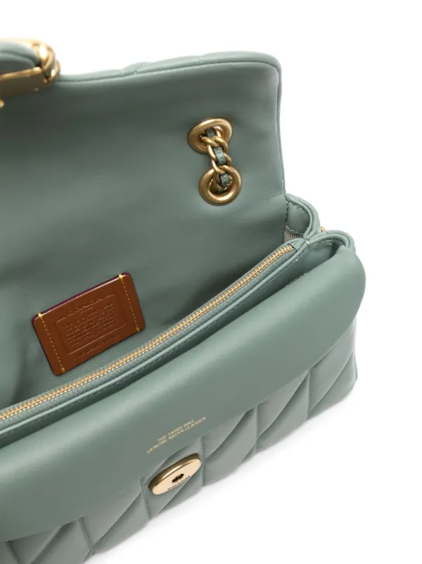『TEN NYLON COACH GREEN XL 』 Coach Tabby Shoulder Bag | Green | FARFETCH CA