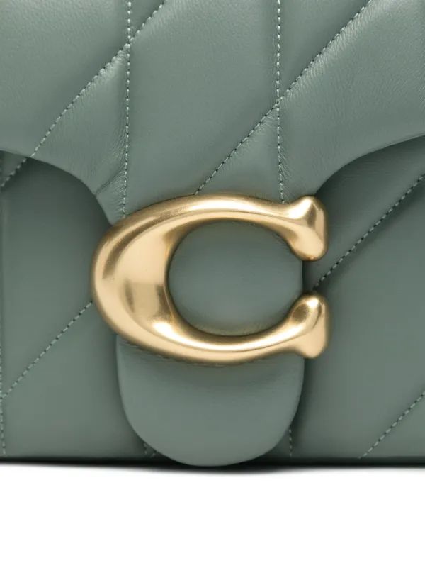 Coach Tabby Shoulder Bag | Green | FARFETCH Coach Tabby Shoulder Bag | Green | FARFETCH