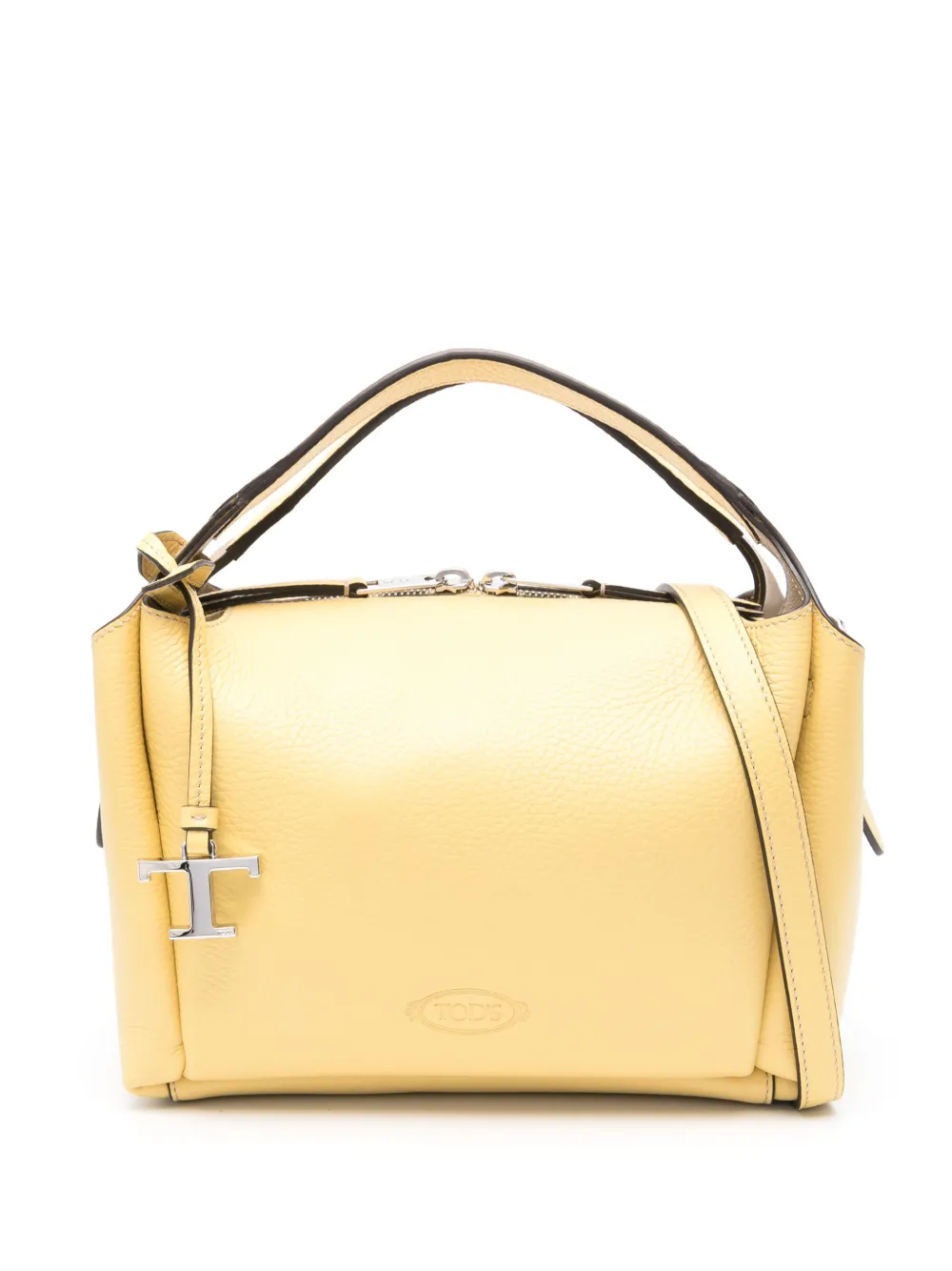 Tod's Bauletto kleine shopper Geel