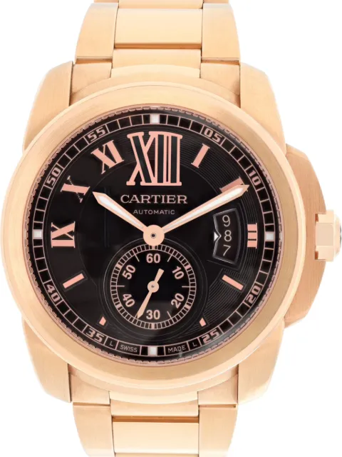 Cartier reloj Calibre de 42mm de archivo