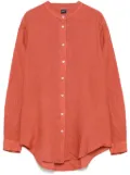 Fay linen shirt - Orange