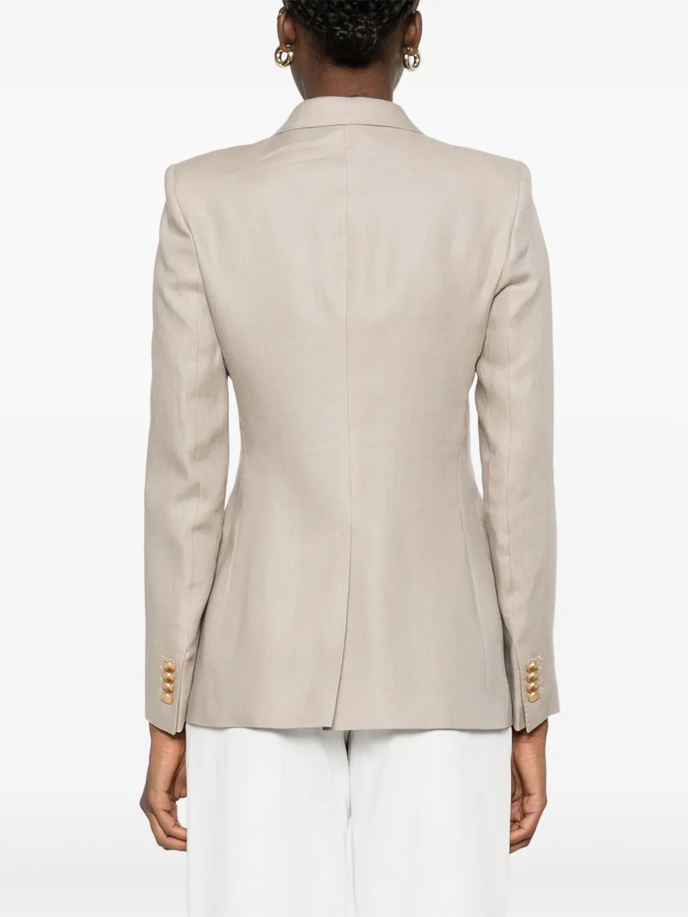 Tagliatore Blazer met dubbele rij knopen Beige