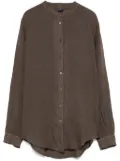 Fay linen shirt - Brown