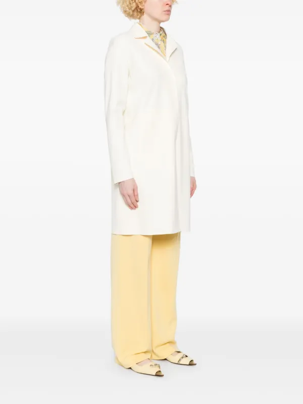 Herno Jersey Coat | Neutrals | FARFETCH