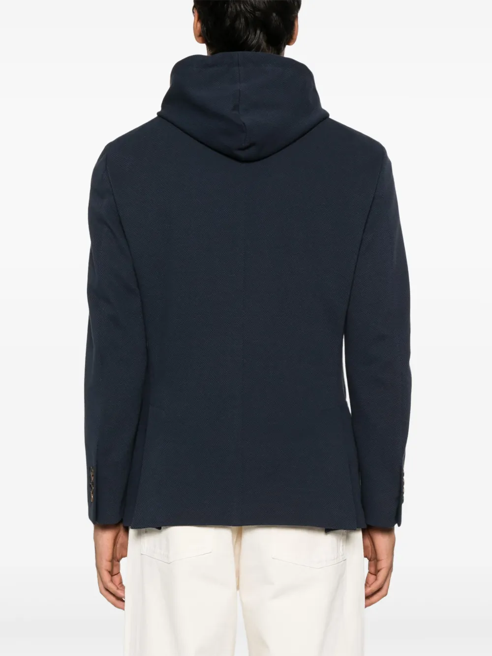 Eleventy Blazer met gelaagd effect Blauw