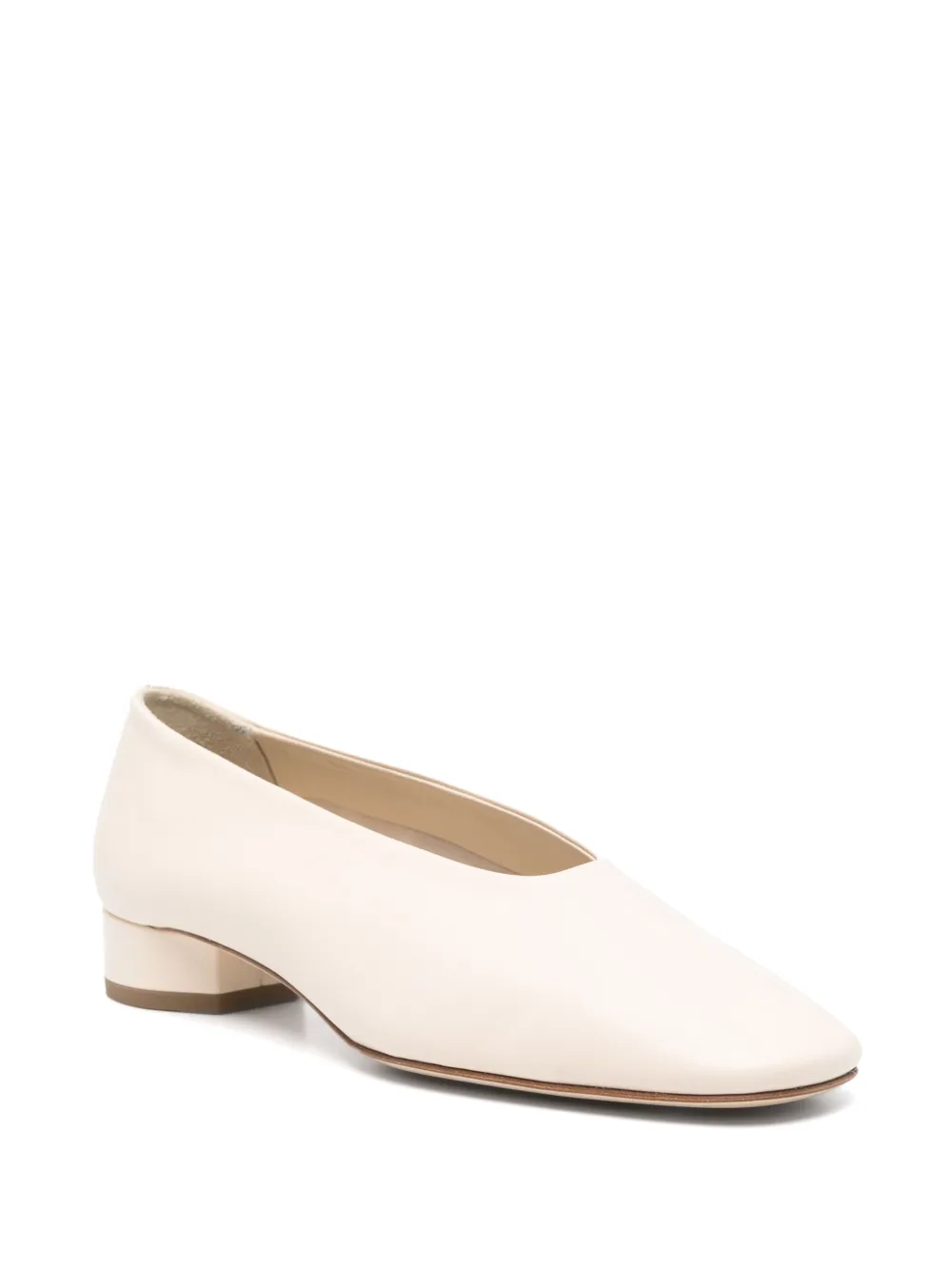 Aeyde 25 mm Delias pumps - Beige