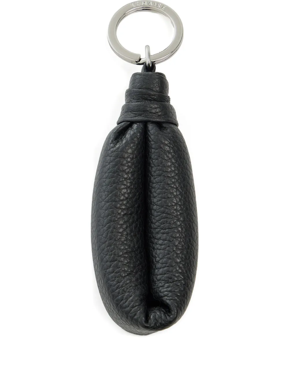 LEMAIRE wadded leather keyring | Black | Image 1