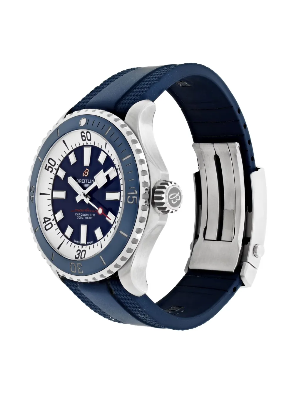 Breitling Pre-owned Superoceaan 46 mm - Blauw