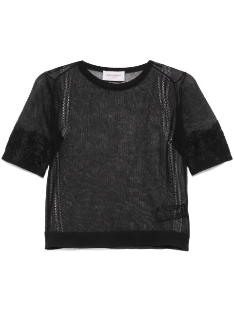 ERMANNO FIRENZE  sheer T-shirt