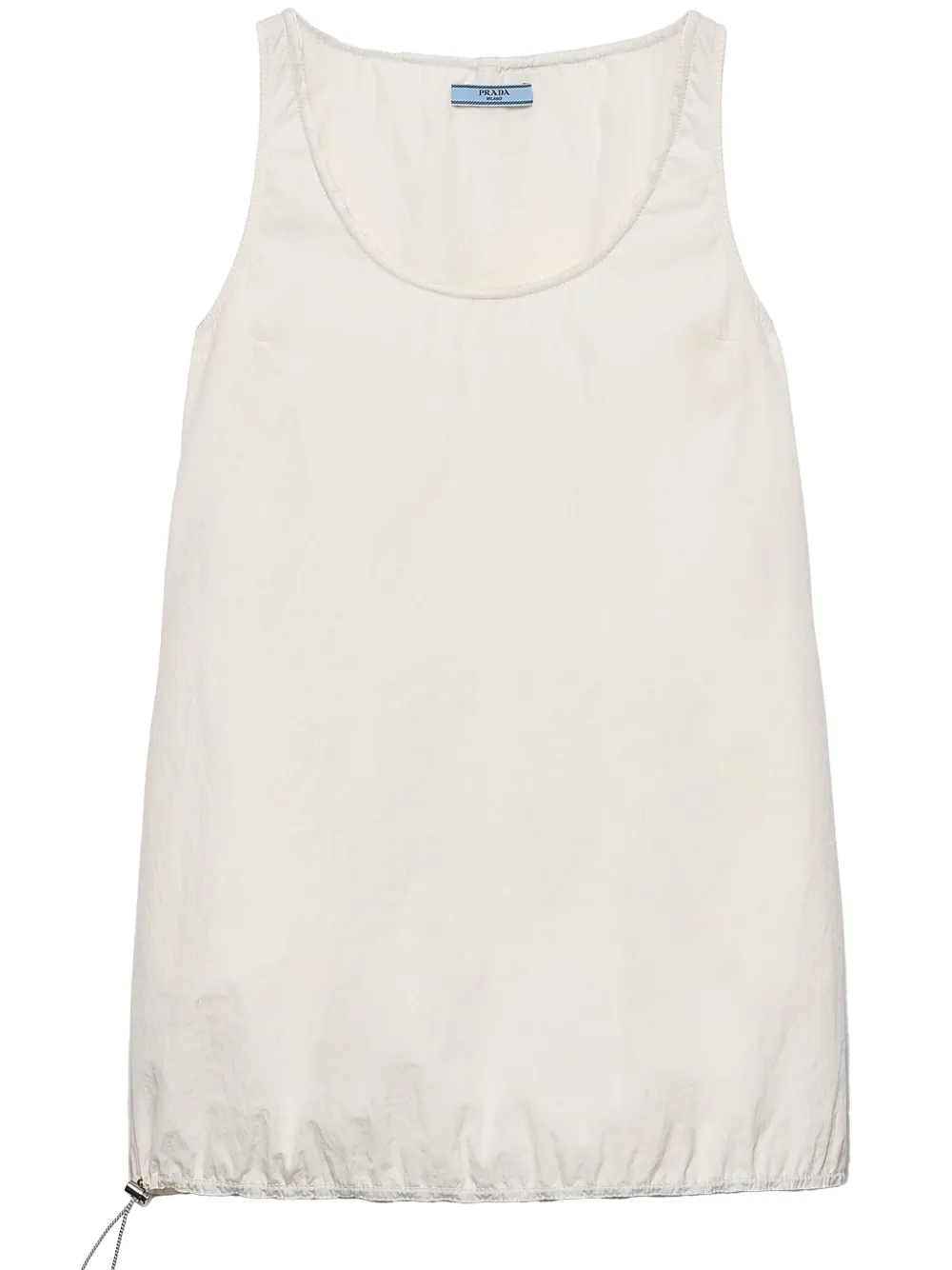 Image 1 of Prada pongé sleeveless mini dress