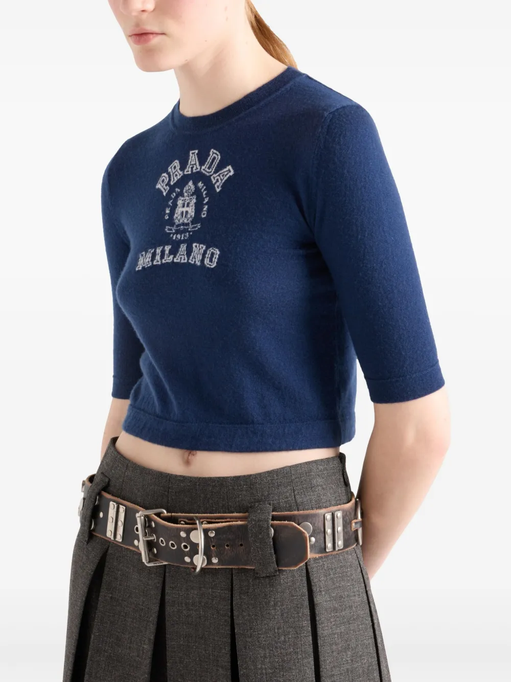 Prada Kasjmier trui Blauw