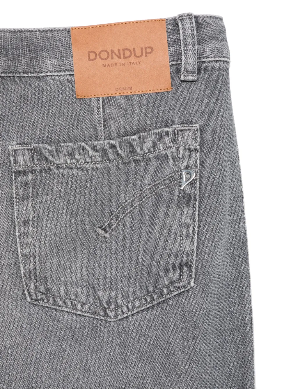 Shop Dondup Flare Jeans In Grey