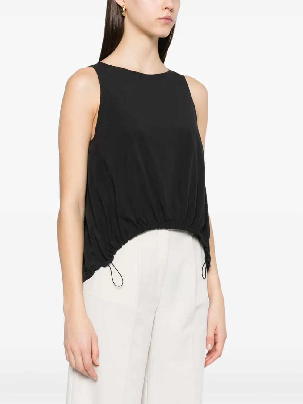 Herno Gewatteerde tanktop Zwart