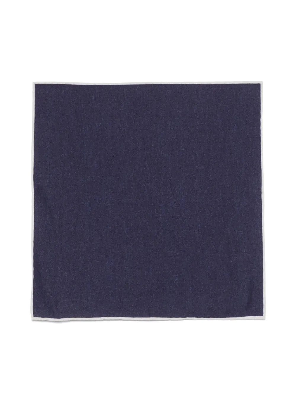 contrasting-trim handkerchief